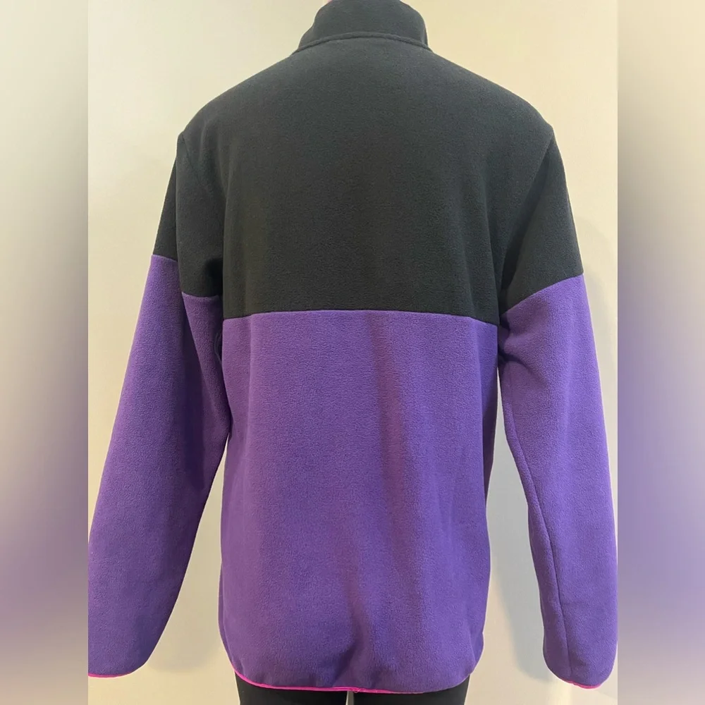 Linus Tech Tips Retro Polar color block zip fleece size small throwback - Picture 5 of 11